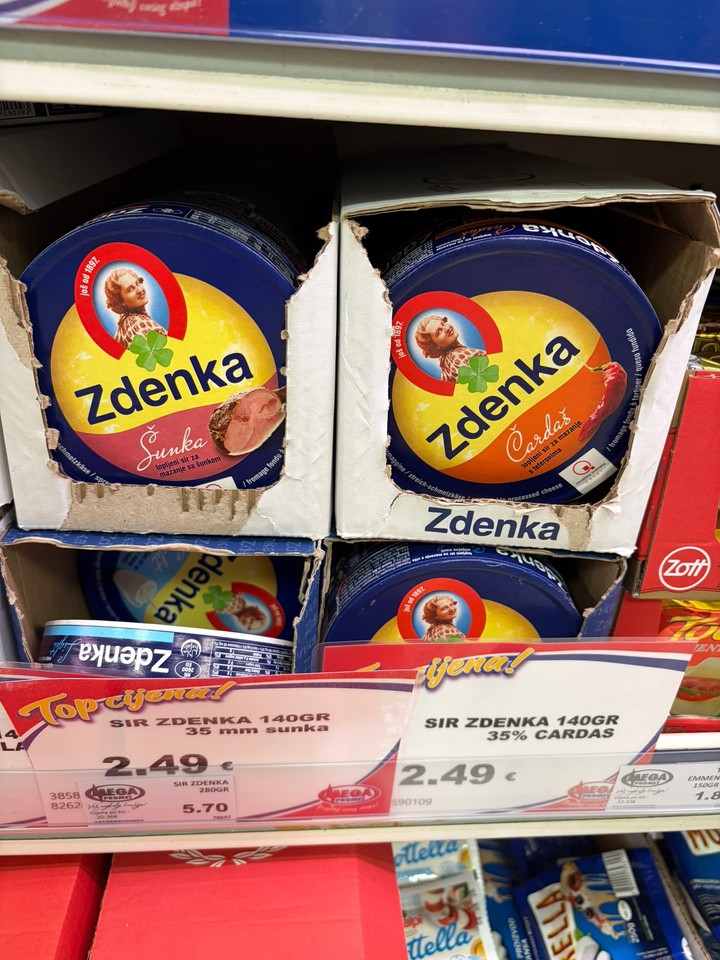 Čierna Hora - potraviny